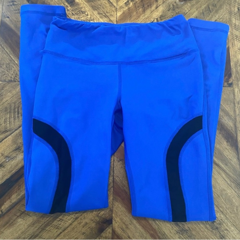 Leggings yoga pants mesh leg size xs